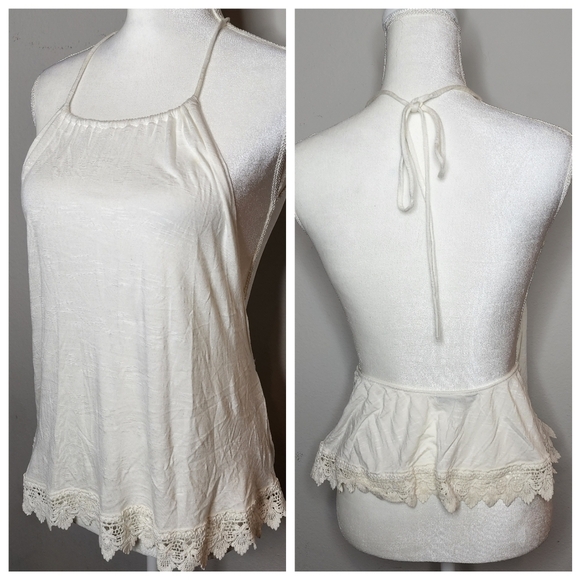 White halter blouse - Picture 1 of 12